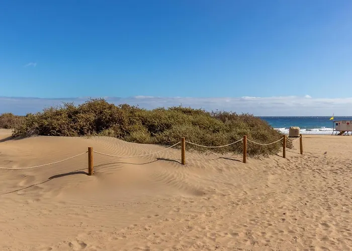 דירה Home2book Modern Olas Blues Maspalomas, Pool פלאייה דל אינגלז