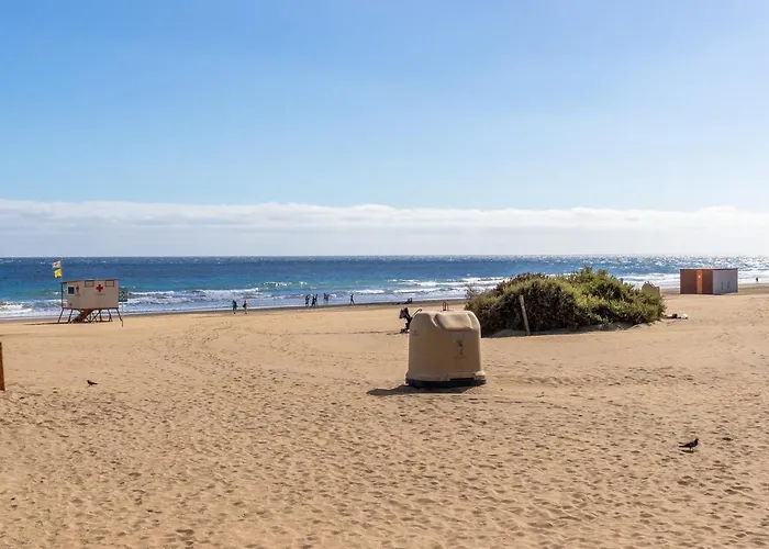 Home2book Modern Olas Blues Maspalomas, Pool דירה