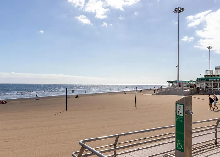 דירה Home2book Modern Olas Blues Maspalomas, Pool *