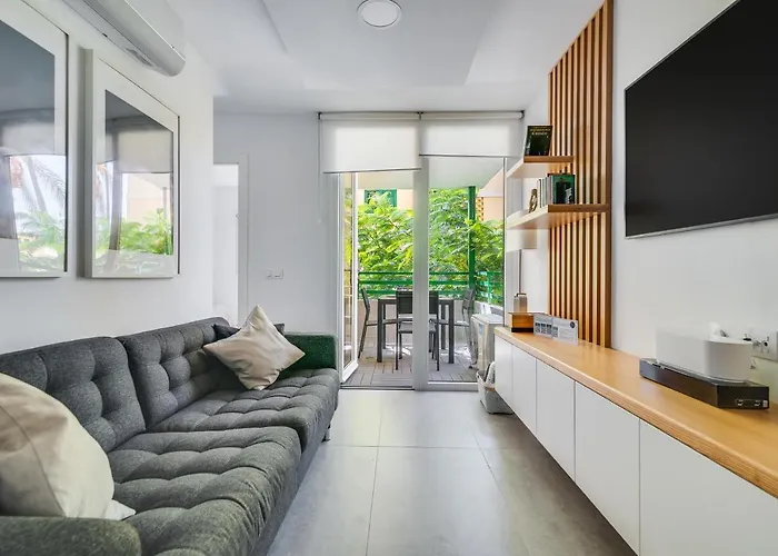 דירה Home2book Modern Olas Blues Maspalomas, Pool *