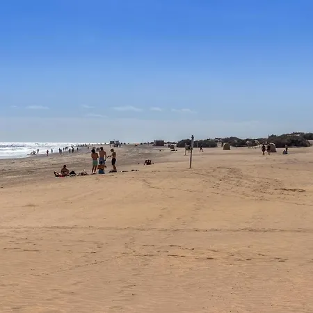 Home2book Modern Olas Blues Maspalomas, Pool 公寓 普拉亚戴尔雷安格莱斯